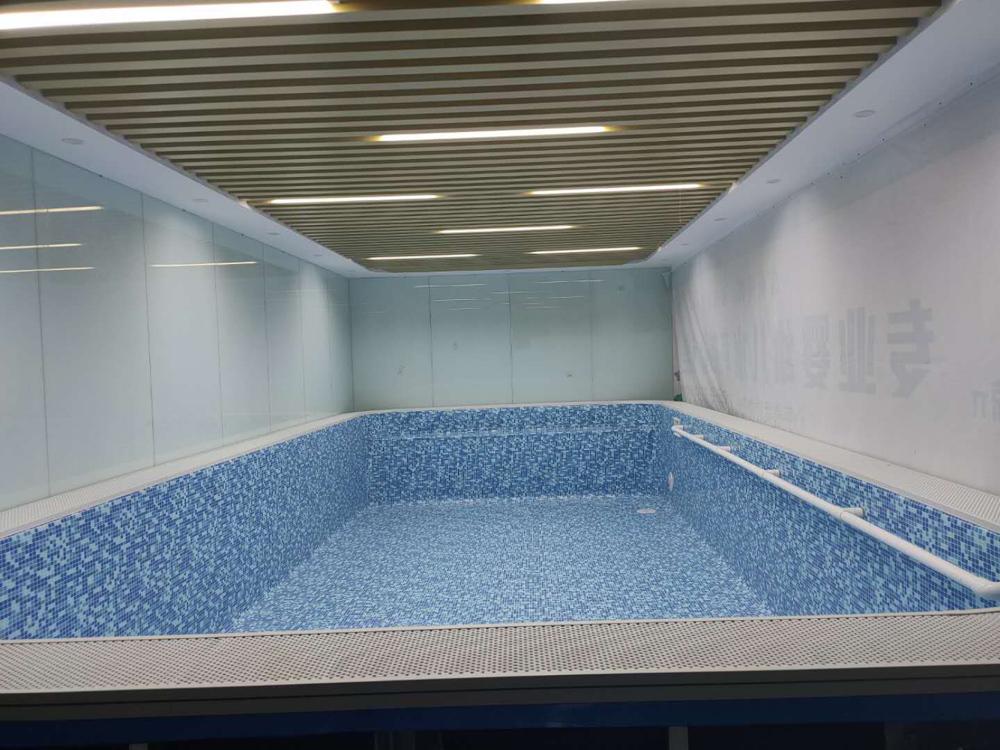 上海水育早教鋼結構游泳池項目8米×4米